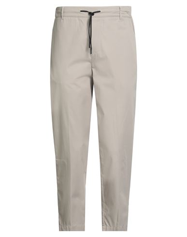 Maison Kitsuné Man Pants Taupe Size L Cotton In Gray