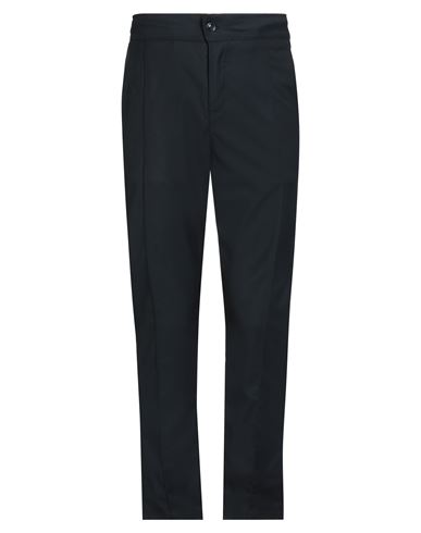 Exibit Man Pants Midnight Blue Size 30 Polyester, Viscose, Elastane In Black