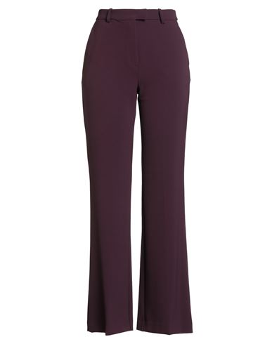 Icona By Kaos Woman Pants Plum Size 6 Polyester, Elastane In Purple