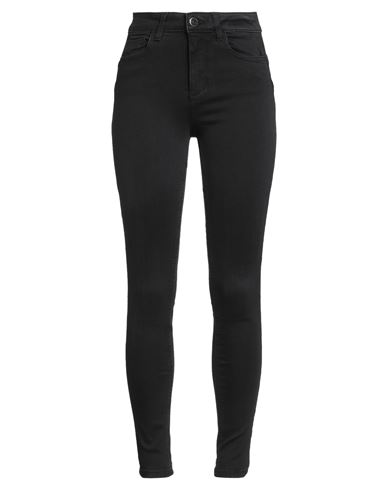 Liu •jo Woman Pants Black Size 26w-30l Cotton, Elastane In Black