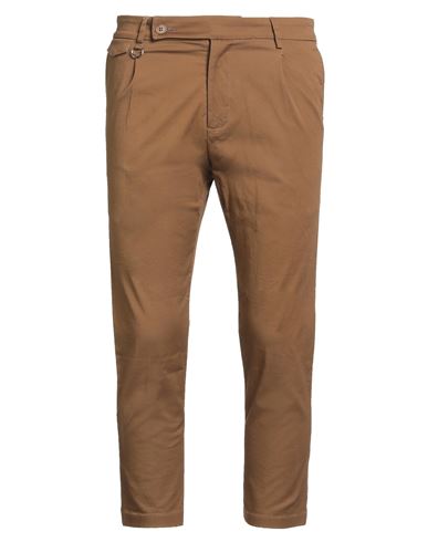 Golden Craft 1957 Man Pants Brown Size 31 Cotton, Elastane In Brown
