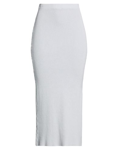 Falda midi Mujer Gris perla ONESIZE Mujer