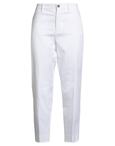 Berwich Trousers Back Pockets Belt Loops Side Pockets In White