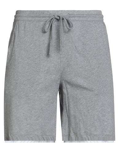 Majestic Filatures Man Shorts & Bermuda Shorts Grey Size M Cotton In Gray