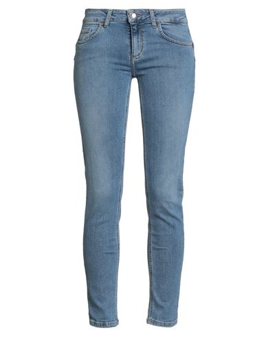 Liu •jo Woman Jeans Blue Size 28 Cotton, Elastane