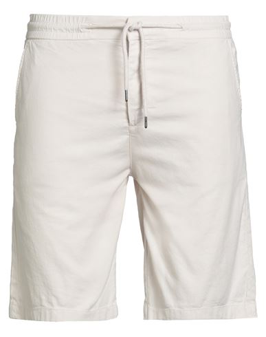 Guess Man Shorts & Bermuda Shorts Ivory Size 31 Cotton, Linen, Elastane In White