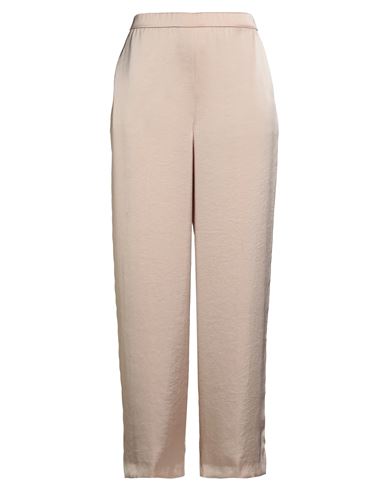 Theory Woman Pants Beige Size 14 Polyester In Brown