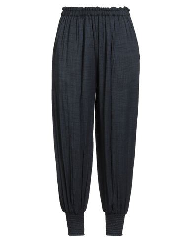 Mes Demoiselles Woman Pants Navy Size 4 Cotton In Blue