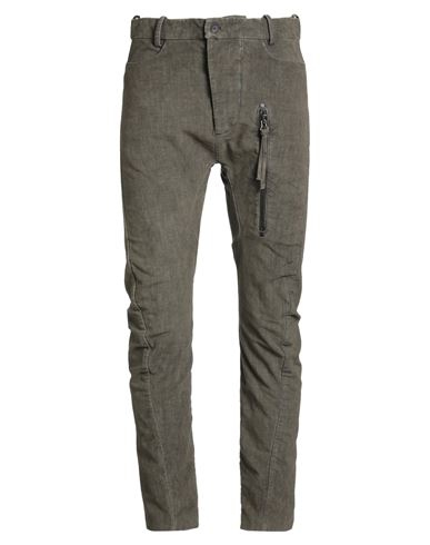 Masnada Man Pants Khaki Size 36 Cotton, Elastane In Brown