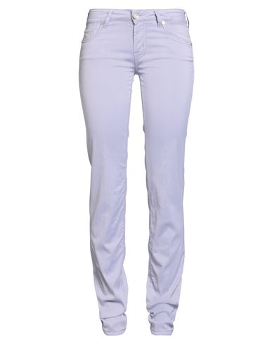 Jacob Cohёn Woman Pants Lilac Size 31 Viscose, Cotton, Elastane In Gold