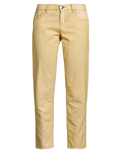 Jacob Cohёn Woman Pants Yellow Size 27 Cotton, Resin, Elastane In Multi