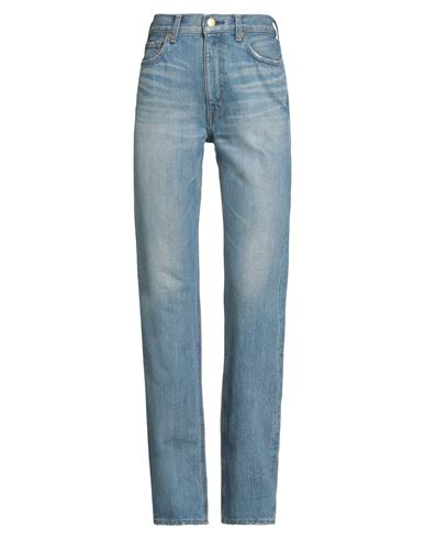 Tu Es Mon Tresor Tu Es Mon Trésor Woman Jeans Blue Size 30 Cotton In Blue