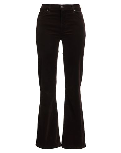 Frame Woman Pants Chocolate Brown Size 30 Cotton, Rayon, Elasterell-p, Elastane In Brown