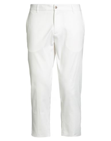Marsēm Man Pants Off White Size 34 Cotton, Elastane In White