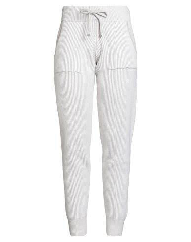 Eleventy Woman Pants White Size M Wool, Viscose, Cashmere In White