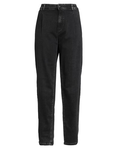 Replay Woman Jeans Black Size 30 Cotton, Lyocell, Polyester, Elastane In Black