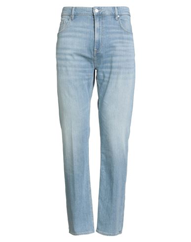 Guess Man Jeans Blue Size 32w-32l Cotton, Modal, Polyester, Silk, Elastane