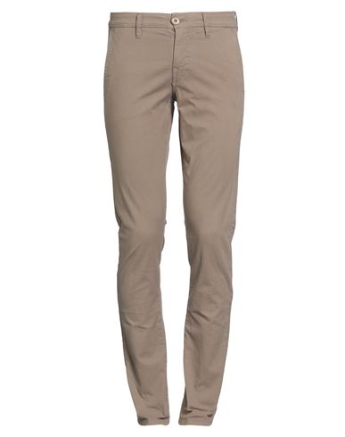 Guess Man Pants Light Brown Size 29w-32l Cotton, Elastane In Neutral