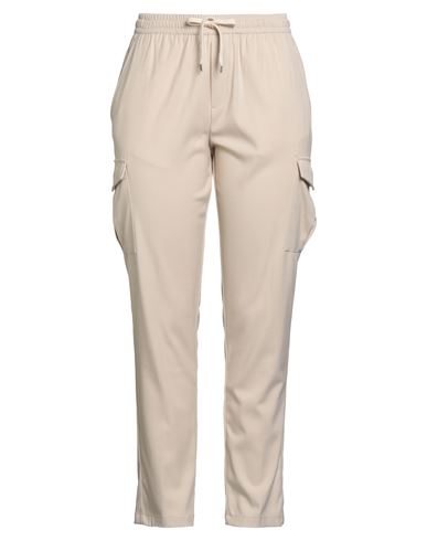 Alpha Studio Woman Pants Beige Size 12 Polyester, Viscose, Elastane In Multi