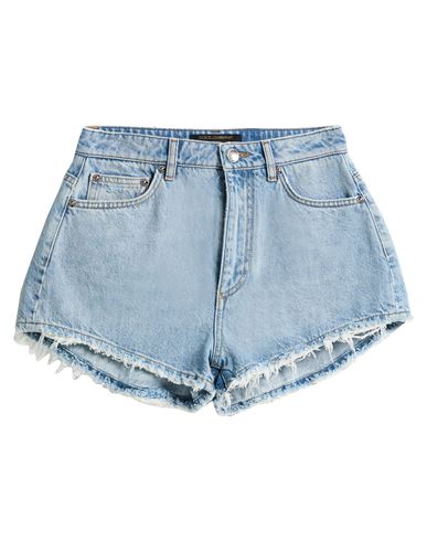 Dolce & Gabbana Woman Denim Shorts Blue Size 8 Cotton In Blue