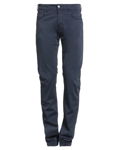 Atelier Notify Man Pants Navy Size 31 Cotton, Elastane In Blue