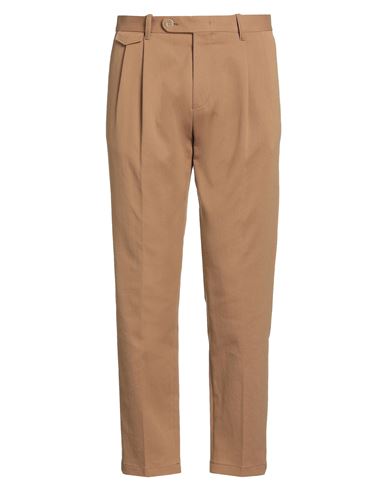 Windsor . Man Pants Camel Size 36 Cotton, Viscose, Elastane In Multi