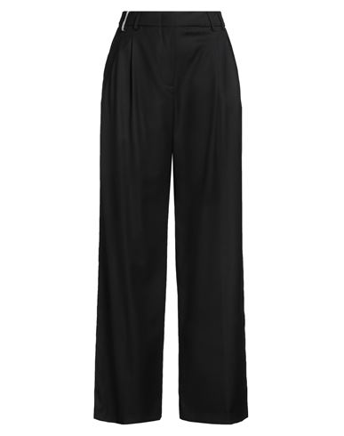 Peserico Woman Pants Black Size 10 Virgin Wool In Black