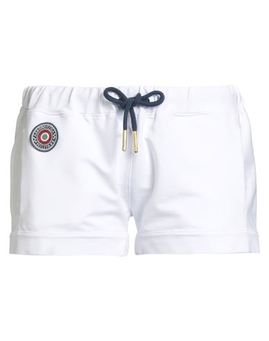 Aeronautica Militare Woman Shorts & Bermuda Shorts White Size M Cotton, Polyester In White
