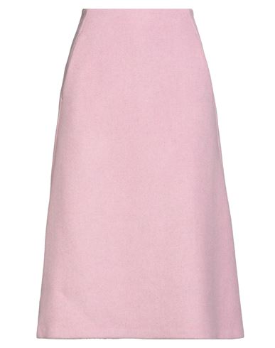 Beatrice B Beatrice .b Woman Midi Skirt Lilac Size 6 Wool, Polyamide In Pink