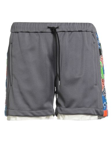 Children Of The Discordance Man Shorts & Bermuda Shorts Grey Size 1 Polyester, Cotton In Gray