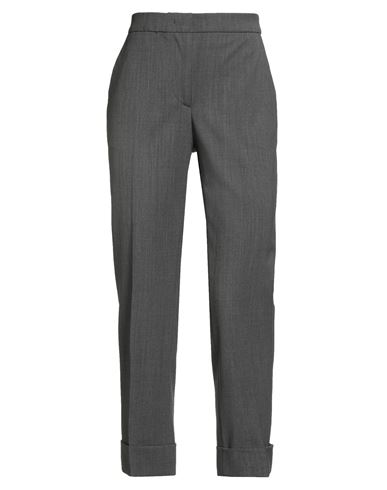 Pt Torino Woman Pants Grey Size 2 Polyester, Wool, Elastane In Gray