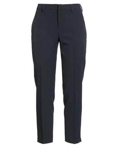 Pt Torino Pant Viscose Stretch Elastic Waistband In Black