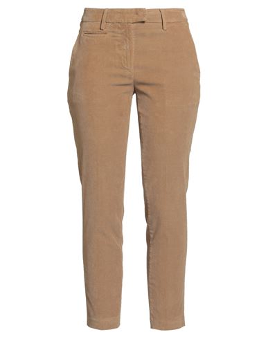 Dondup Woman Pants Mustard Size 28 Cotton, Lyocell, Elastane In Gold