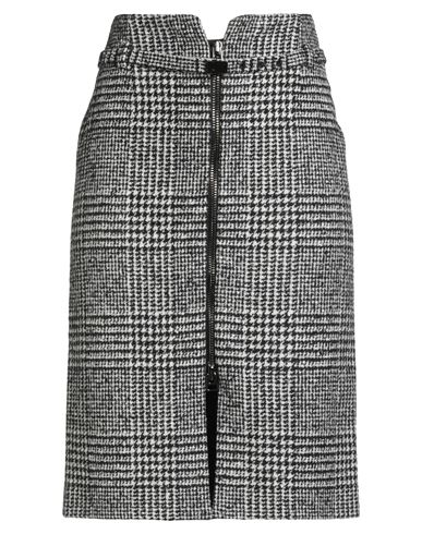 Tom Ford Woman Midi Skirt Black Size 4 Virgin Wool, Alpaca Wool, Polyamide, Cotton, Viscose In Black