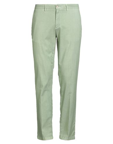 Baldessarini Man Pants Light Green Size 35w-32l Lyocell, Cotton, Elastane In Green