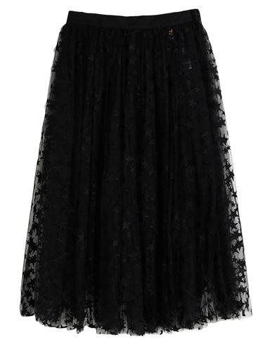Elisabetta Franchi Woman Midi Skirt Black Size 4 Polyamide, Polyester