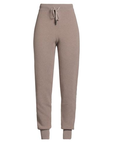 Peserico Woman Pants Light Brown Size 12 Virgin Wool, Silk, Cashmere In Brown