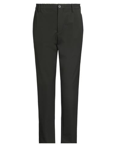 Gta Il Pantalone Man Pants Chocolate Brown Size 34 Nylon, Elastane In Black