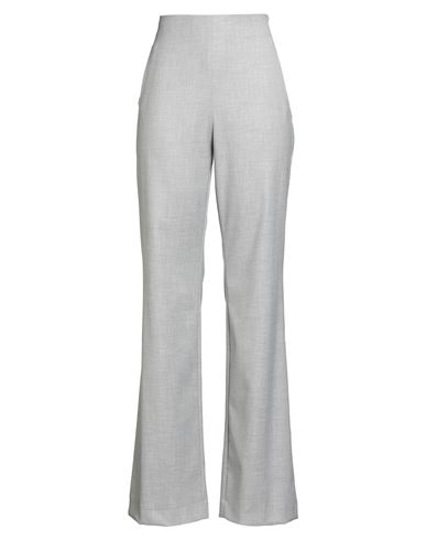 Caractere Caractère Woman Pants Light Grey Size 6 Polyester, Viscose, Elastane In Gray