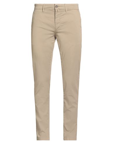 Siviglia Man Pants Sand Size 33 Cotton, Elastane In Neutral