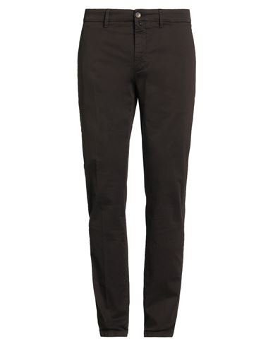 Siviglia Man Pants Khaki Size 35 Cotton, Elastane In Brown