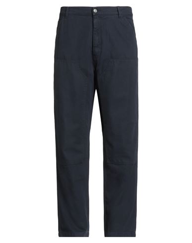 Guess Man Pants Midnight Blue Size 29w-32l Cotton In Blue
