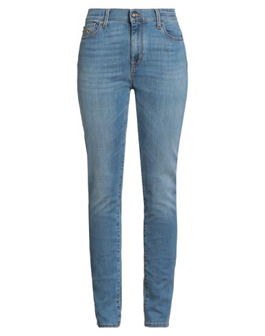 Jacob Cohёn Woman Jeans Blue Size 32 Lyocell, Cotton, Polyester, Elastane In Blue