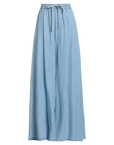 Gaelle Paris Gaëlle Paris Woman Jeans Blue Size 30 Lyocell In Blue