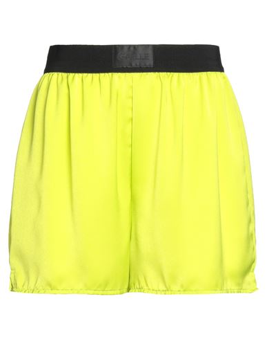 Gaelle Paris Gaëlle Paris Woman Shorts & Bermuda Shorts Lime Green Size 1 Polyester In Yellow