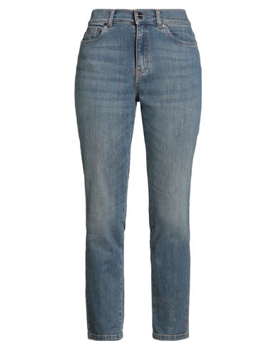 Iblues I Blues Woman Jeans Blue Size 4 Cotton, Elastane In Blue