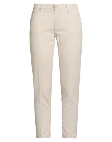 Jacob Cohёn Woman Pants Beige Size 27 Cotton In Neutral