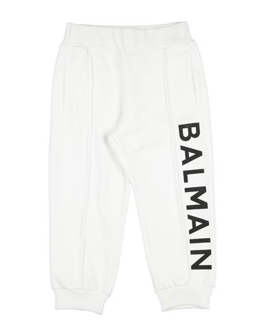 Balmain Babies'  Toddler Boy Pants White Size 6 Cotton