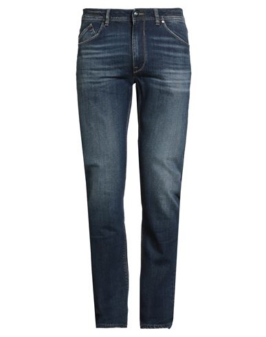 Barmas Man Jeans Blue Size 35 Cotton, Elastane