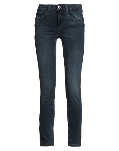 Liu •jo Woman Jeans Blue Size 26w-30l Cotton, Elastane In Blue